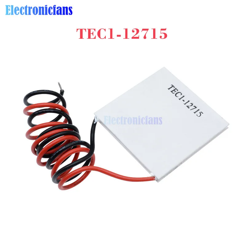 TEC1-12715 TEC1-12703 12705 12706 12709 12710 12712 12715 SP1848-27145 Термоэлектрический охладитель Пельтье 12V 5A клетки Пельтье Elemente модуль - Цвет: TEC1-12715
