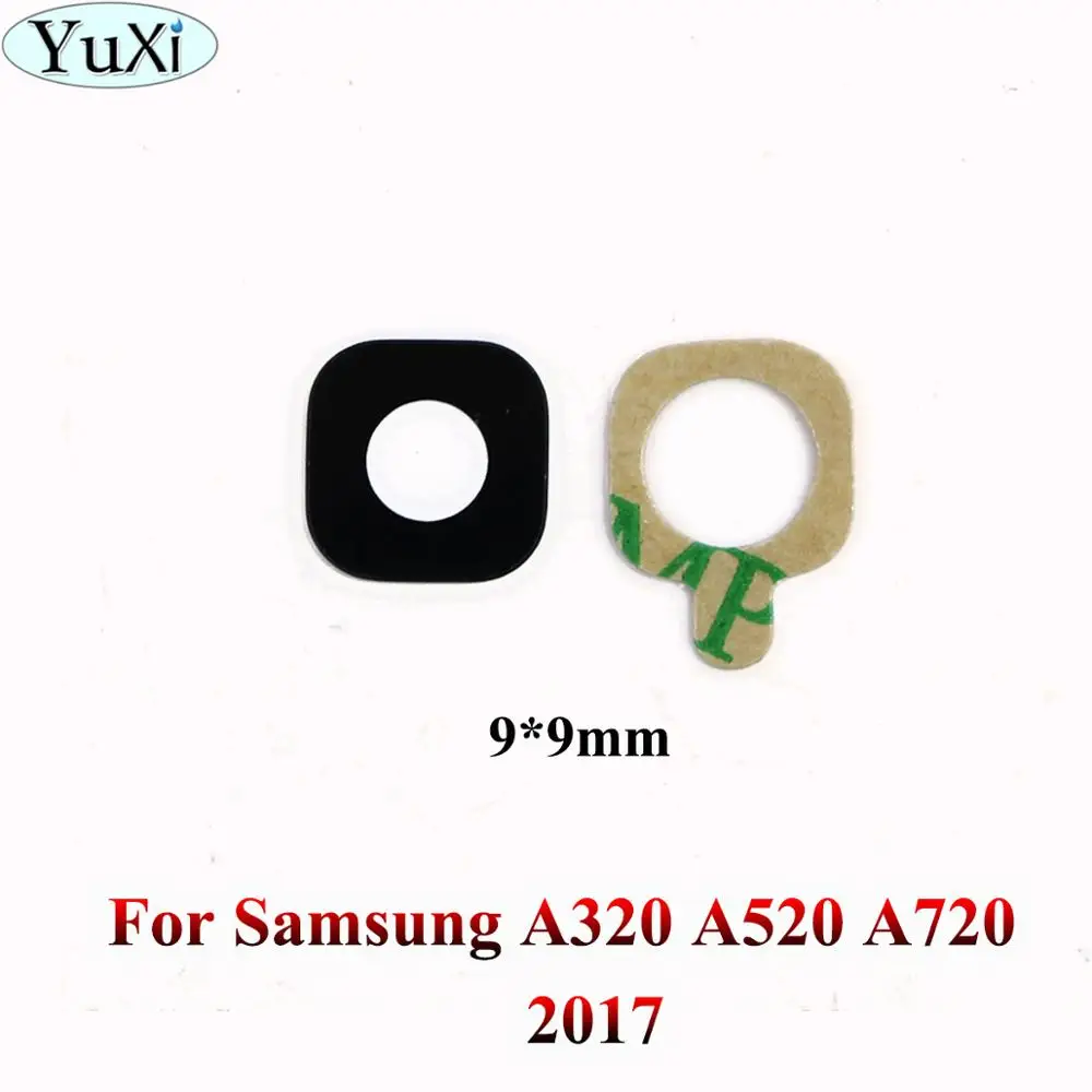 Юйси для samsung Galaxy A3 A5 A7 A310 A6 A8 плюс A8 A9 звезда C5 C7 C9 Pro Камера кольцо объектива Стекло+ Стикеры