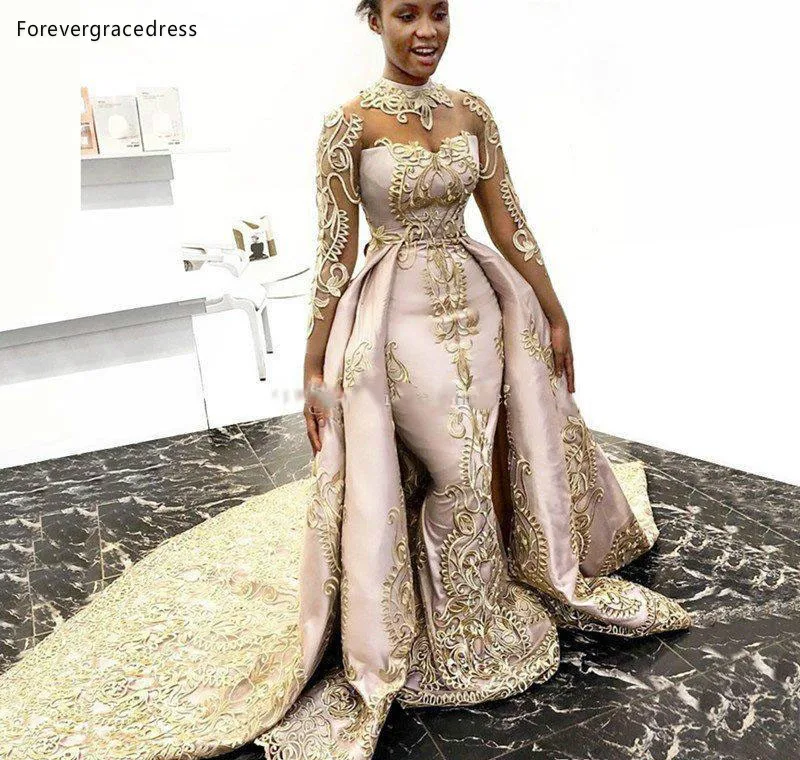 Женское вечернее платье с длинным рукавом эксклюзивное официальное