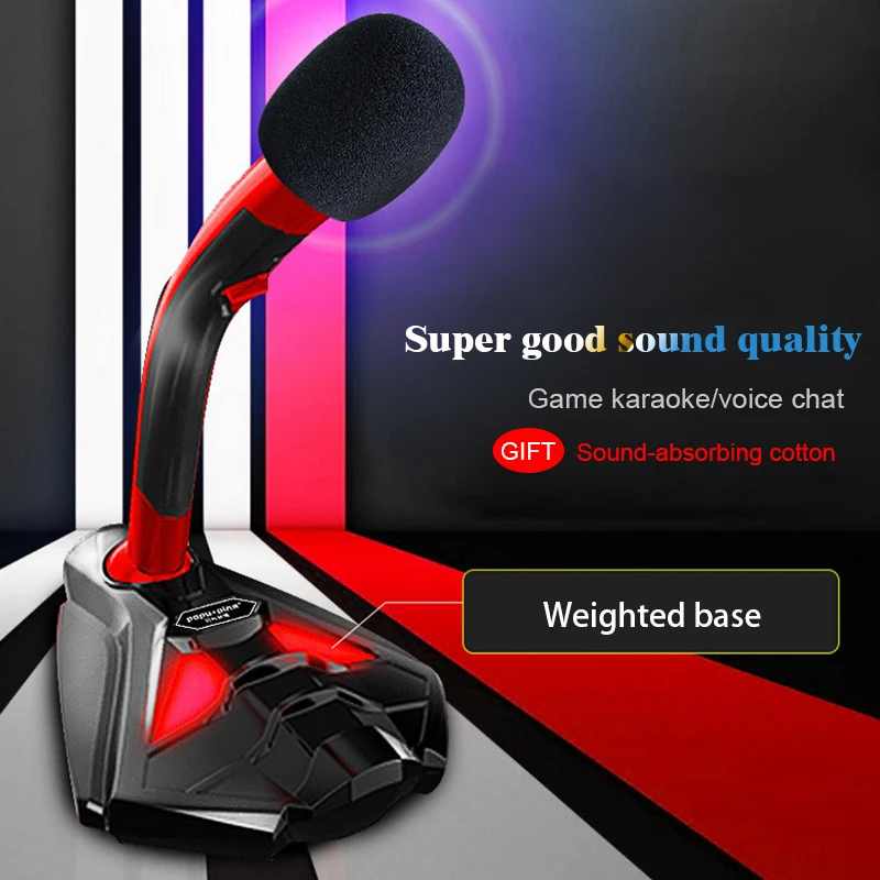 Компьютерный кабель с usb микрофоном микрофон для игр вокала рекордером K