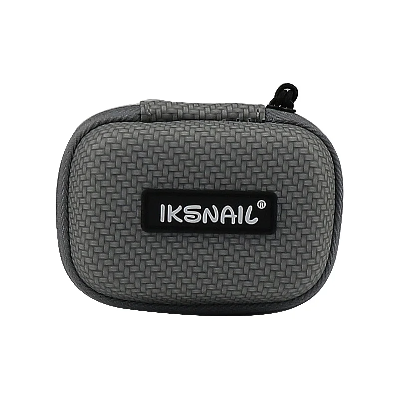 Grey IKSNAIL, новинка, портативные наушники, защита для хранения, переносная сумка, чехол, двойной буферный слой, зарядка для наушников, защитный чехол - Цвет: Grey