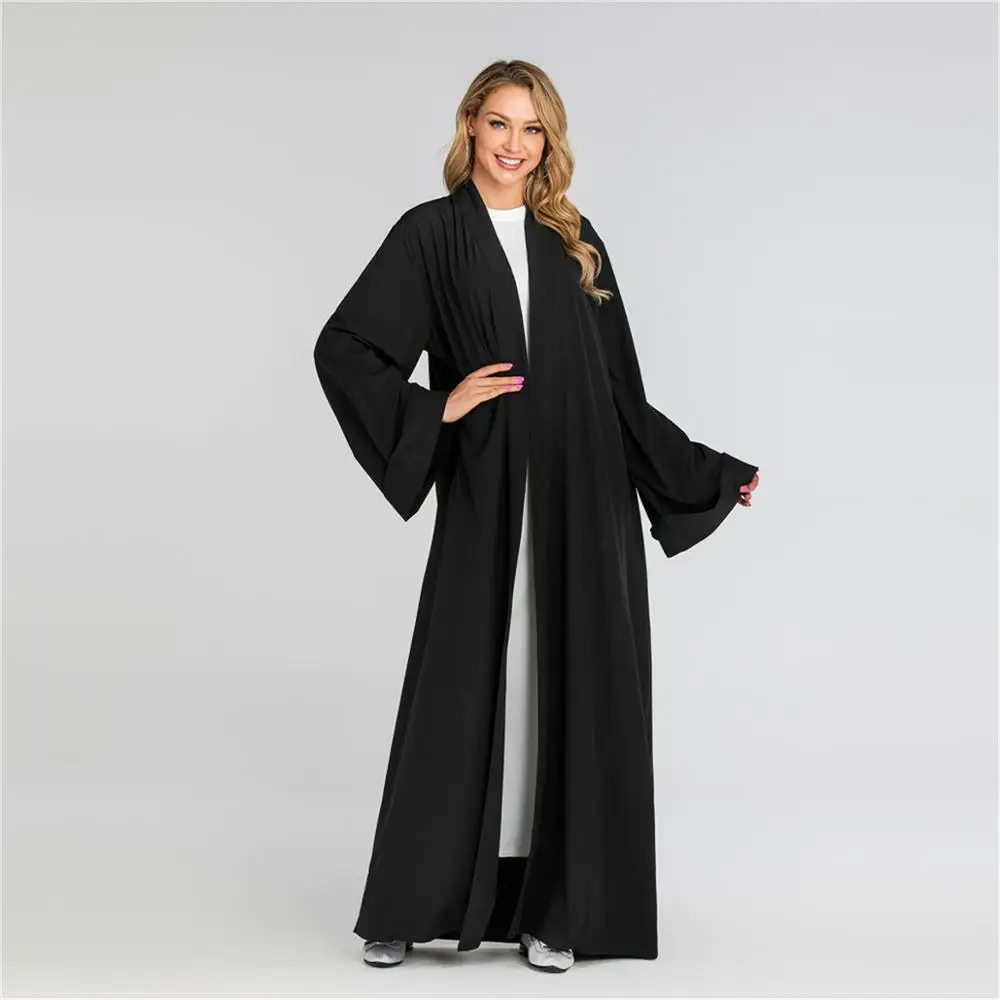 Женское мусульманское платье Кафтан Abayas кимоно в Дубае Musulmane Турецкая