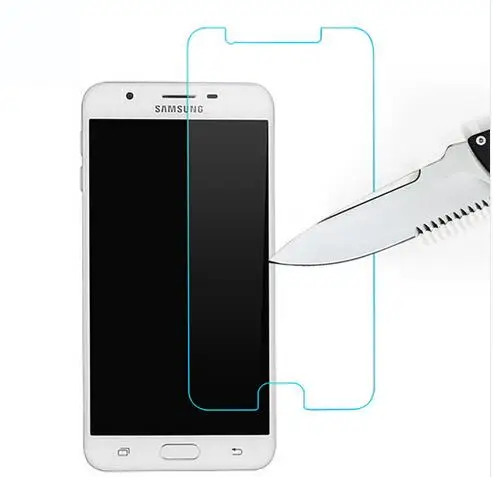 Закаленное стекло 9H для Samsung Galaxy J7 prime защитная пленка Взрывозащищенный протектор