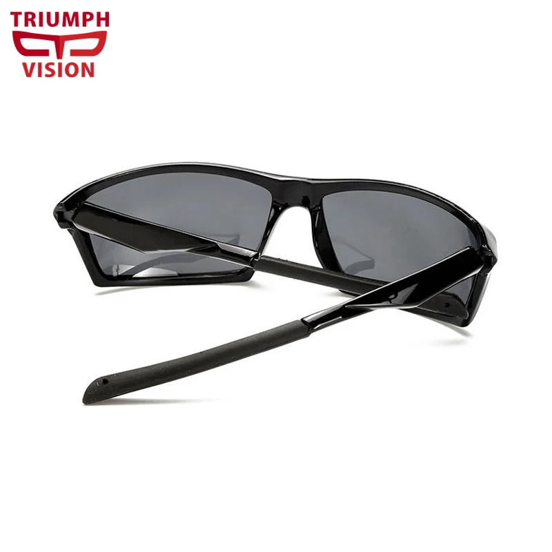 

TRIUMPH VISION Yellow Night Driving Sunglasses Male Goggle Brand Design Sports Lunette Gafas de sol UV400 Polarized Sun Glasses