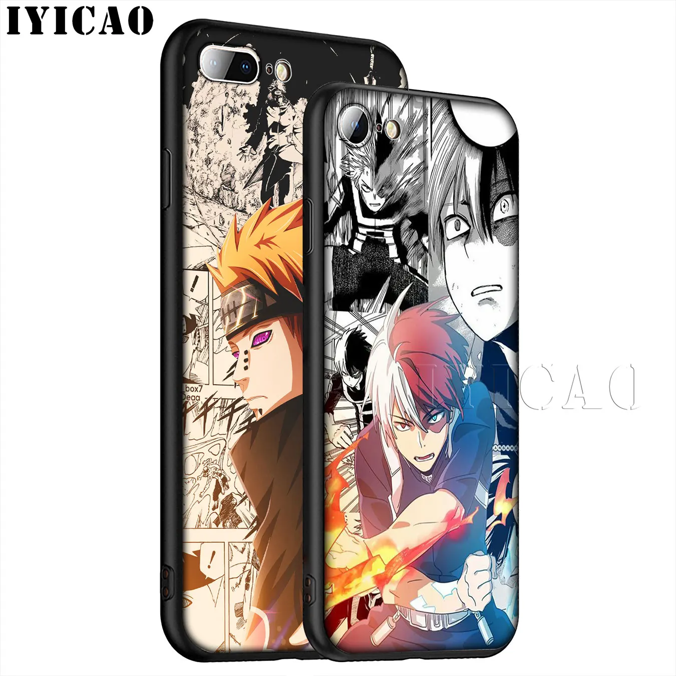 IYICAO My Hero academic Цельный Мягкий силиконовый чехол для телефона iPhone XR X XS 11 Pro Max 6 6S 7 8 Plus
