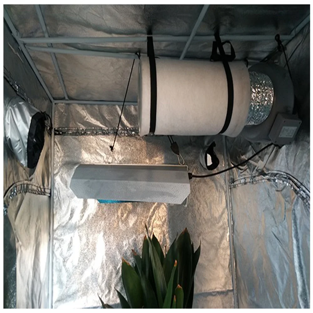 Тент для выращивания на 8 дюймовых центробежных вентиляторов и воздушный фильтр