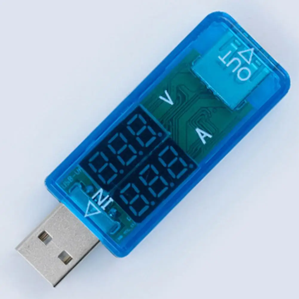 BSIDE USB цифровой тестер амперметр вольтметр измерительный прибор напряжения практичный измеритель