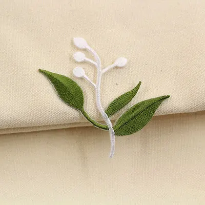 10pcs left side 10 шт. листья из ротанга и ветки Вышивка Патчи для корпуса наклейка на одежду для обуви сумки DIY аксессуары утюг на патч - Цвет: 10pcs left side