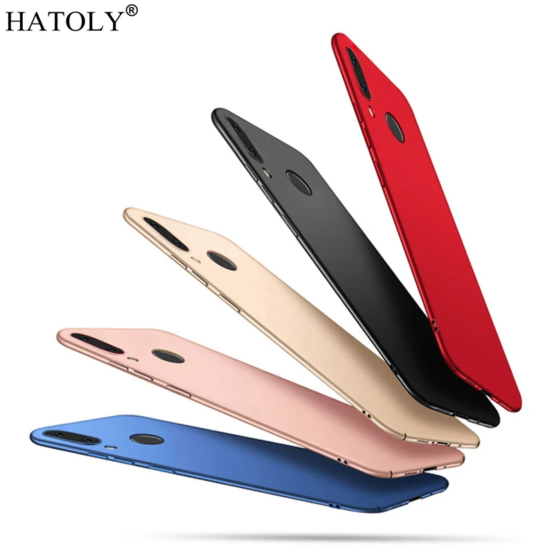For Smooth Case Samsung Galaxy M20 Slim Ultra-thin PC Bumper Back Cover Phone |