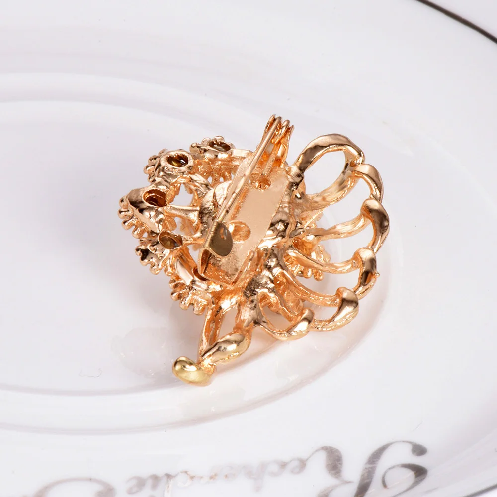 Женская Брошь с искусственным жемчугом Crazy Feng элегантная свадебная брошь булавка