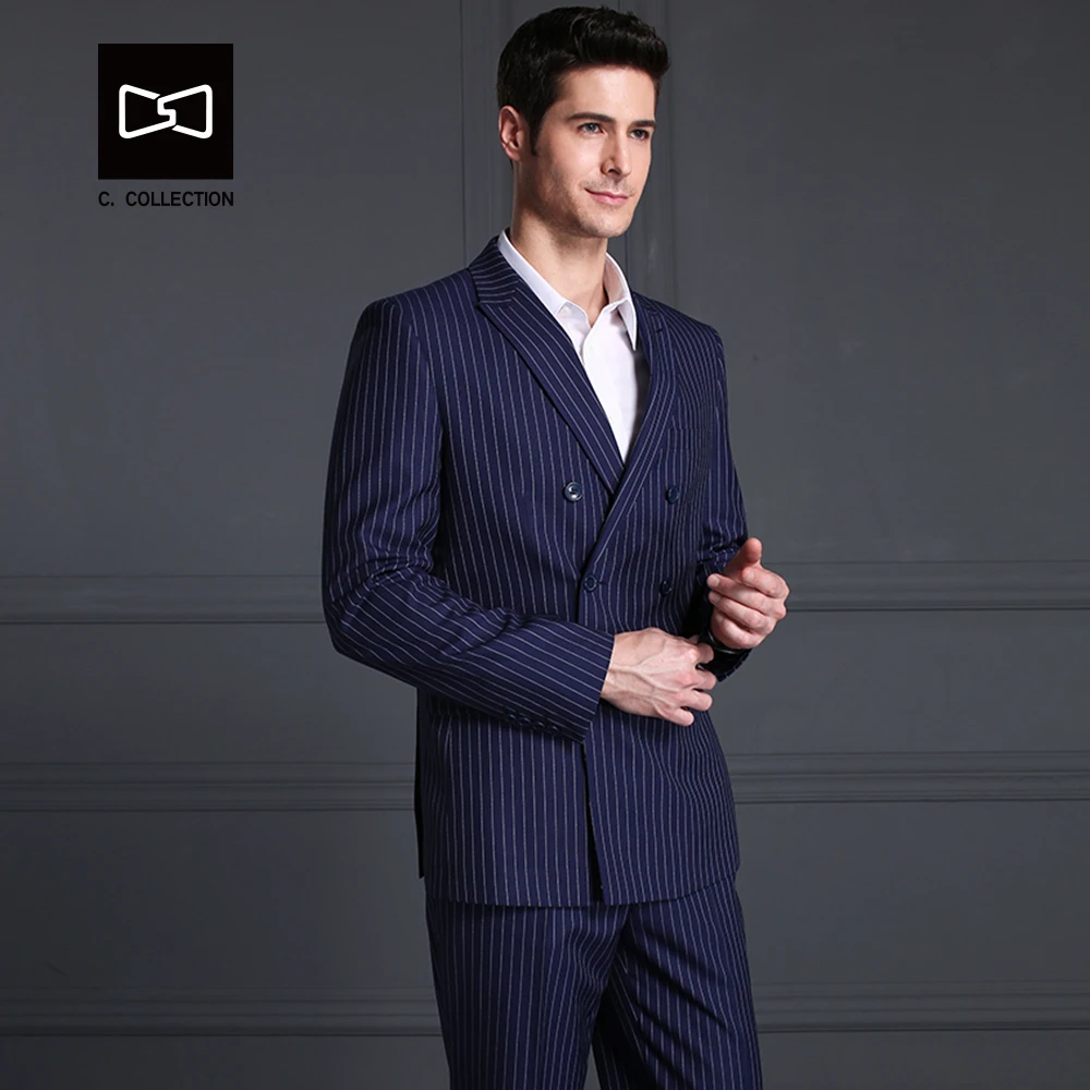 Заказ Для мужчин белых сверкающих костюм Slim fit Свадебный смокинг 2 шт. (куртка +