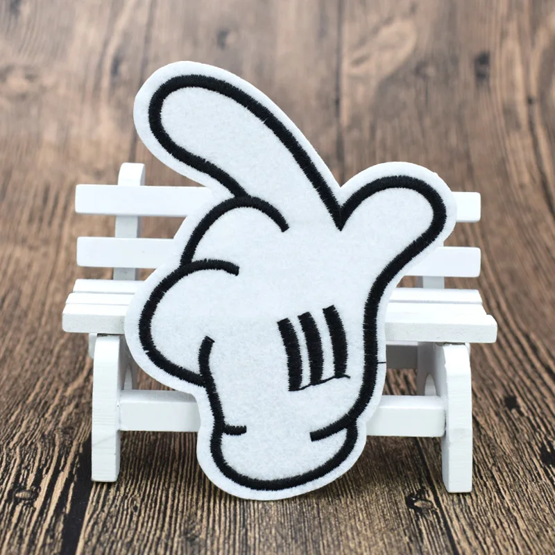 Накладки на пальцы для одежды накладки с утюгом модные перчатки вышивкой