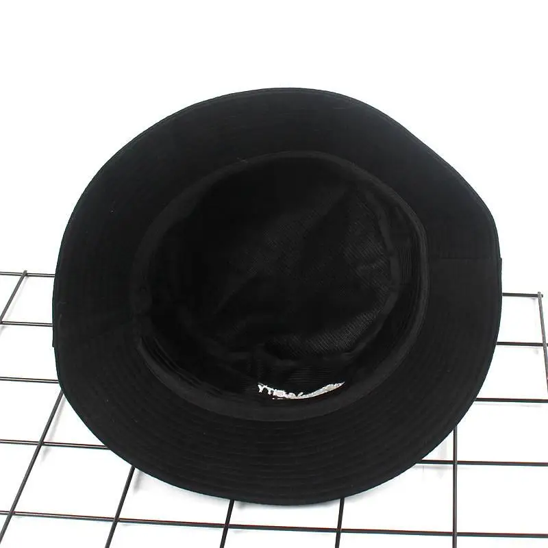 

2020 cotton letter embroidery bucket hat Fisherman hat Folding cap outdoor travel hat Sun cap hats for men and women 24