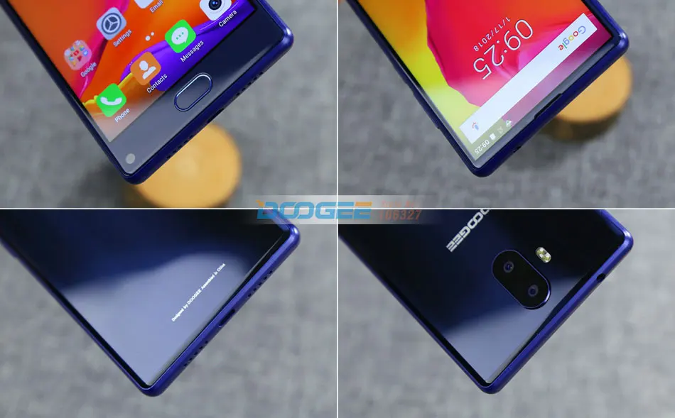 DOOGEE MIX Lite, 2 Гб+ 16 ГБ, 5,2 HD дюймов, Безрамная задняя двойная камера, фронтальная, отпечаток пальца ID, MT6737, четырехъядерный, 3080 мАч, 4G мобильный телефон