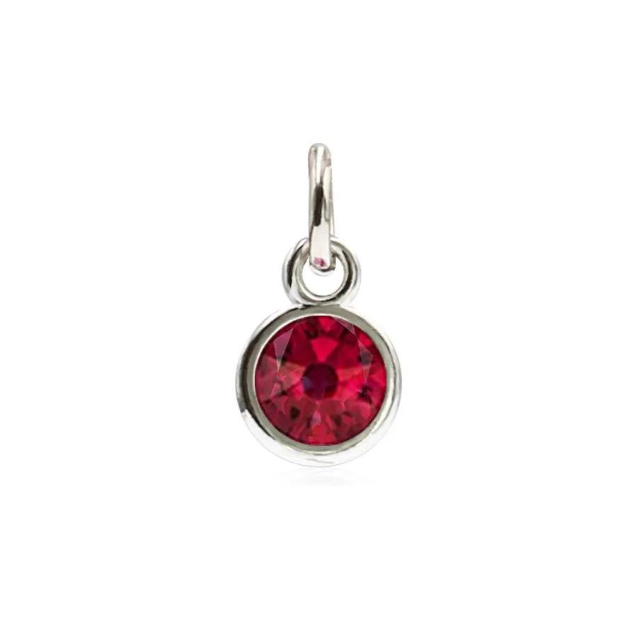 12p HC461 garnet 12 шт. красочные камень по месяцу рождения хрусталь камень Амулеты с открытым кольцом самодельные Украшения, Аксессуары HC461 - Окраска металла: 12p HC461 garnet