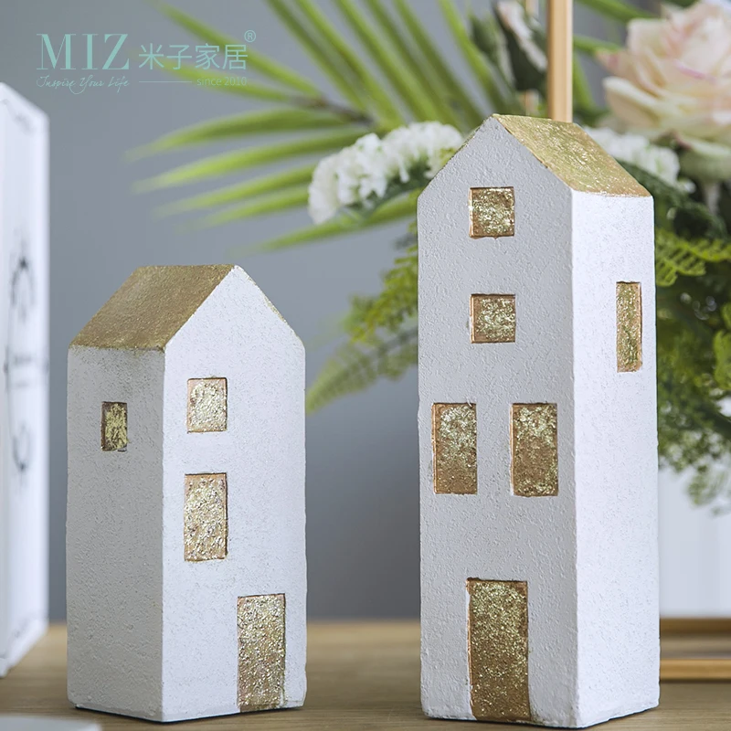 Miz 1 шт. потертый шик аксессуары для украшения дома архитектурная статуя