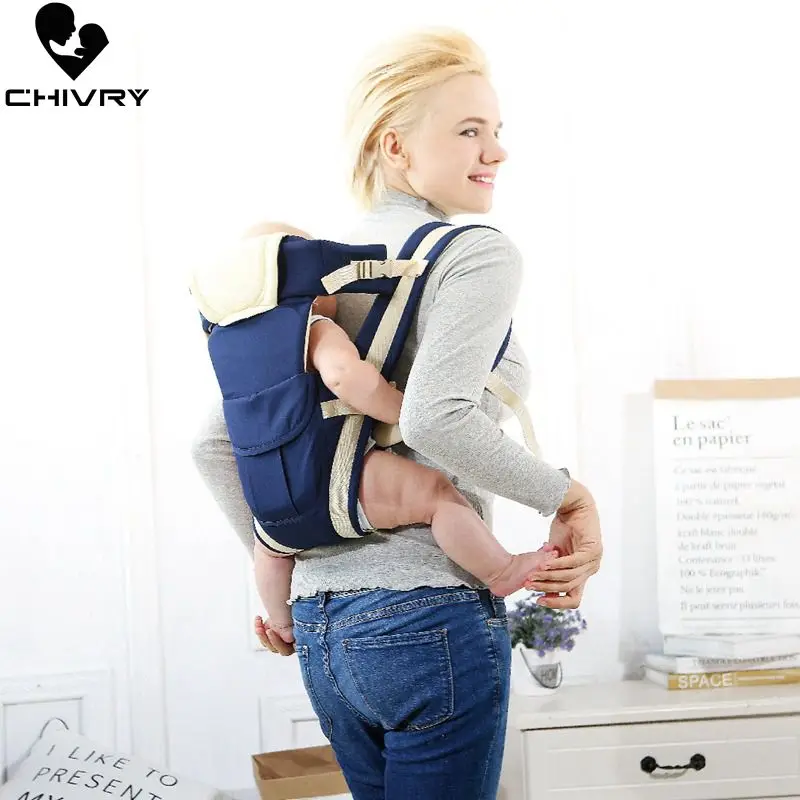Chivry, дышащий, передний, для переноски ребенка, Удобный слинг, рюкзак, сумка, обертывание, кенгуру, регулируемая, безопасная переноска