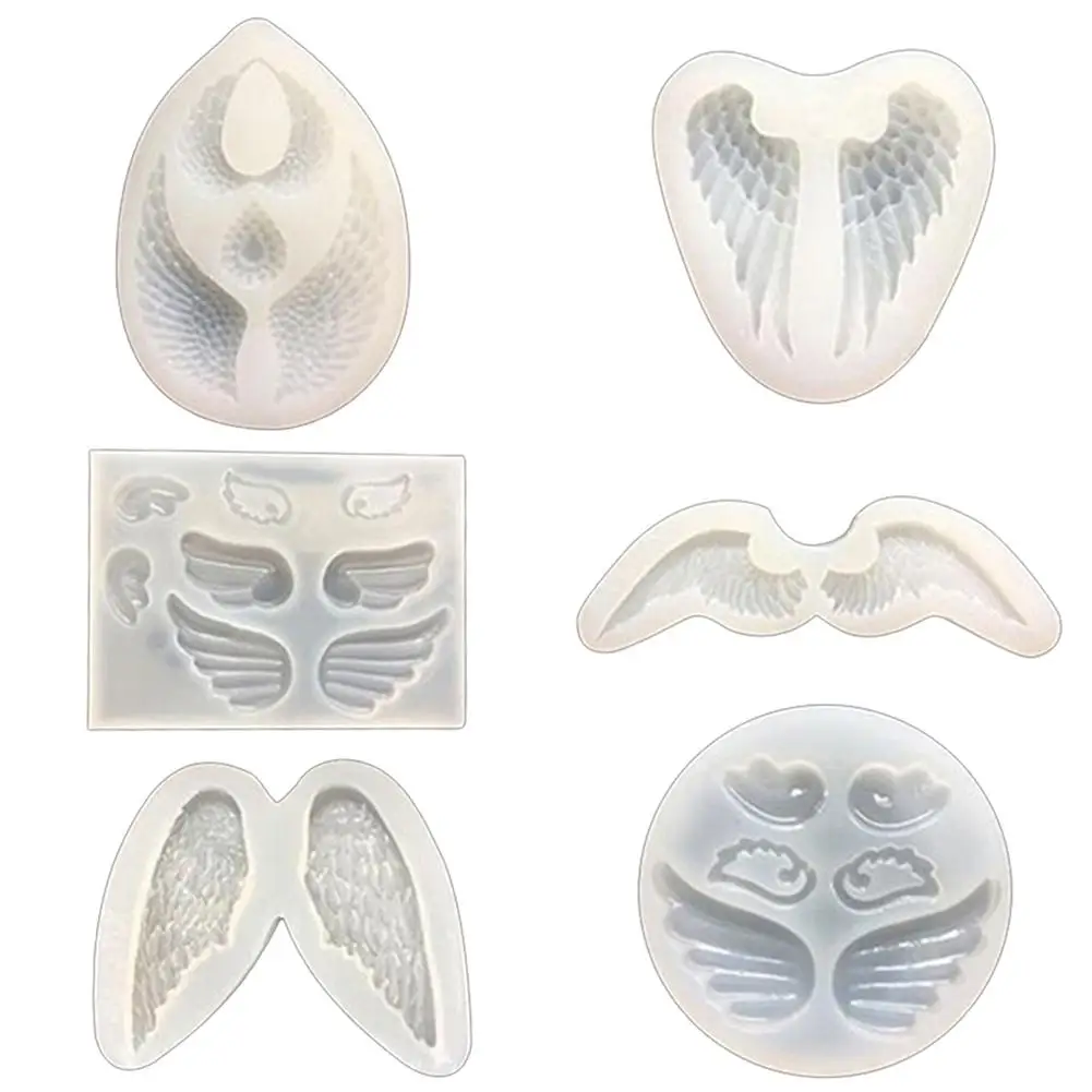 

Silicone Mold Angle Wing Mirror Mould DIY Craft Jewelry Epoxy Resin Mold Tool hot