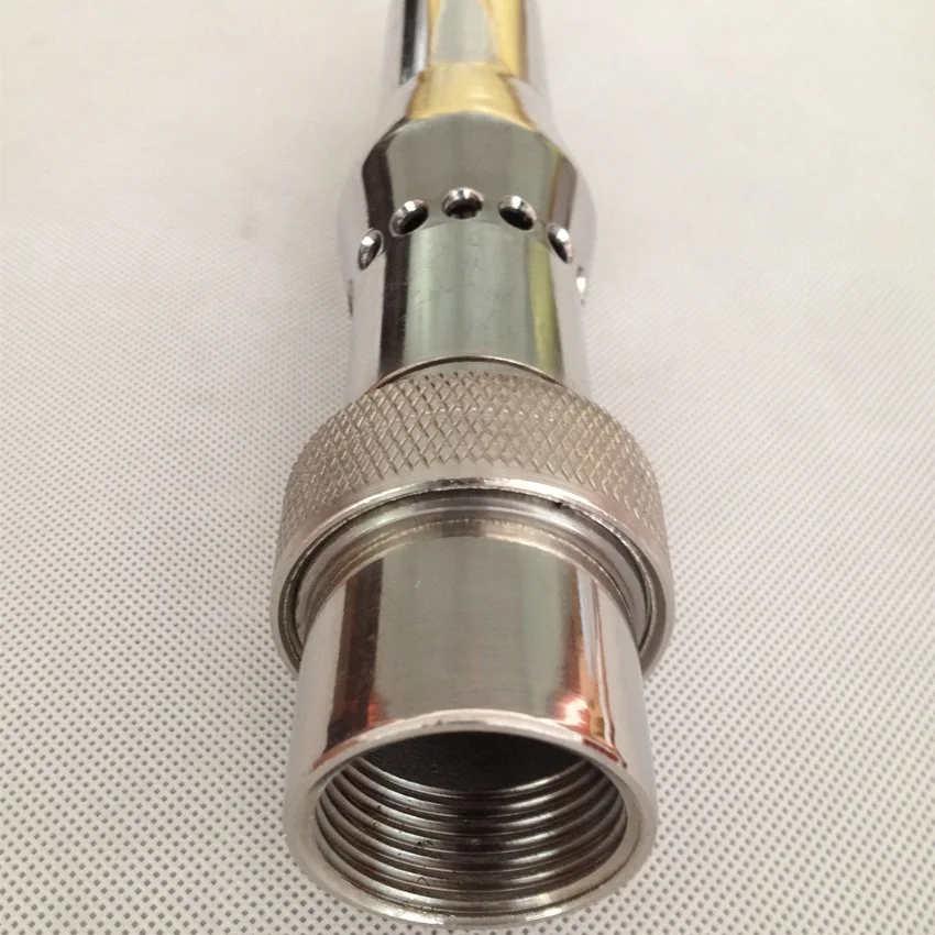 Регулируемый 1 ''DN25 DC стальной фонтанный сопло для садовой воды квадратный|nozzle