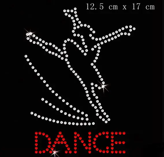 Бесплатная доставка стразы для танцевальной девушки с белым кристаллом и