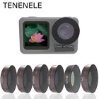 Набор фильтров TENENELE для экшн-камеры OSMO, набор фильтров UV CPL ND1000 ND481632-PL для DJI Osmo, аксессуары для объектива из оптического стекла