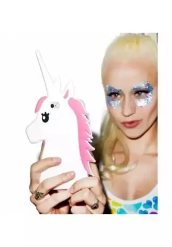 White Unicorn Для iPhone 6 6s 4," популярный 3D милый мультяшный Мягкий силиконовый чехол для телефона задняя крышка милый Единорог противоударный новейший чехол с животными - Цвет: White Unicorn