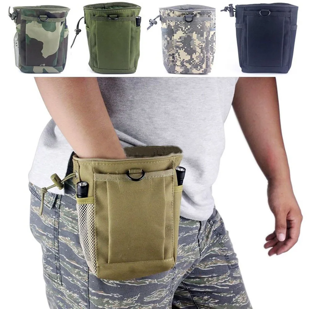 1 шт., Военная Тактическая Сумка Molle, сумка на пояс, сумка для охоты, подсумок, складной карман, практичная спортивная сумка