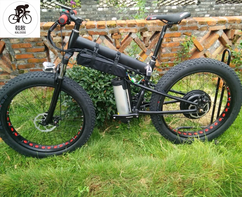 Kalosse 24 скорости M310 26*4,0 покрышки Электрический Снежный велосипед пляжный велосипед 26 дюймов 1000 Вт 48 В Электрический Fat bike