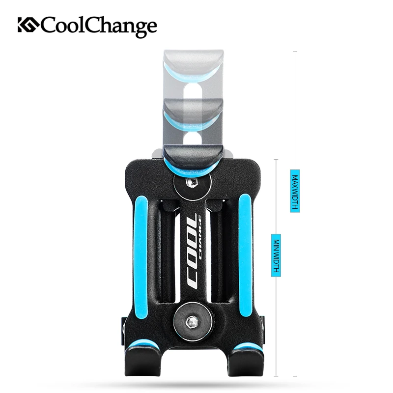 Регулируемая противоскользящая велосипедная подставка для телефона CoolChange