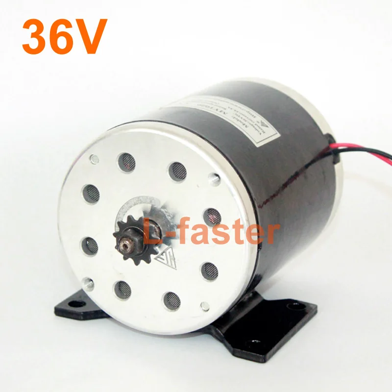 36V 500W 24V36V48V 500 Вт Мотор UNITEMOTOR высокоскоростной щеточный двигатель постоянного тока MY1020 электрический скутер замена двигателя Высокое качество электродвигатель велосипеда - Цвет: 36V 500W