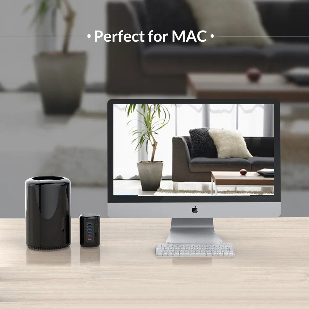 ORICO Powered USB 3 0 концентратор с быстрым зарядным устройством для телефона внешняя