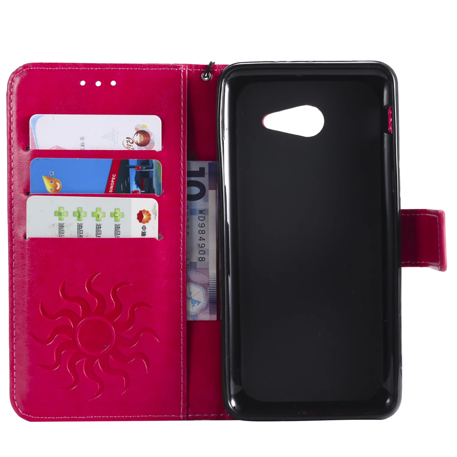 Чехол-книжка для funda Samsung J5 2017 версия США кожаный чехол-кошелек с магнитной