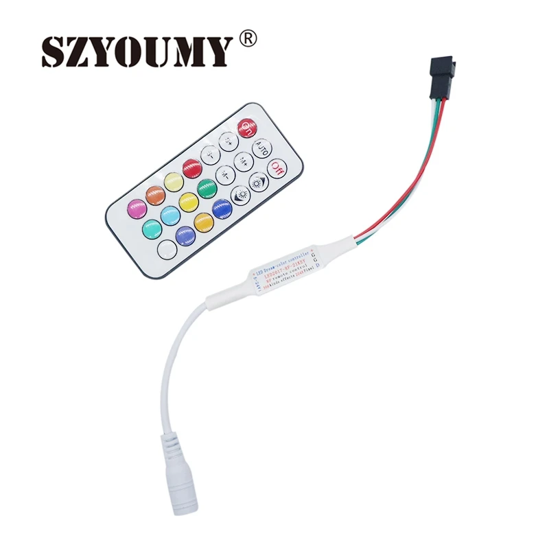 SZYOUMY Бесплатная доставка Новый стиль RF 5 24V DC 21 ключ светодиодный пульт