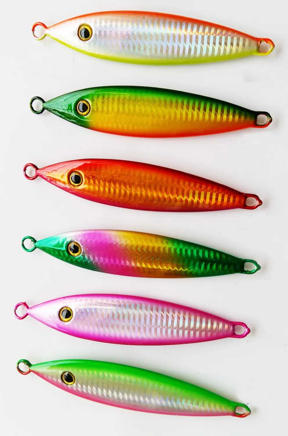 

5PCS Deep sea Slow Jig Fishing Jigging Spoon Lure Metal Jig Lure Jigbait spoon Spinner baits 160g/13cm Free shipping