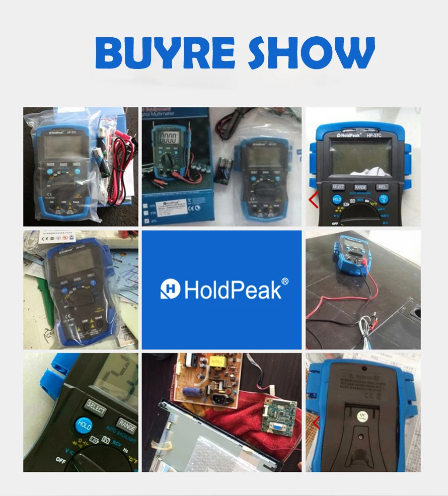 HoldPeak HP-37C True-RMS цифровой мультиметр 6000 отсчетов Esr тестер AC DC Напряжение Амперметр Ток Ом NCV тестер с подсветкой