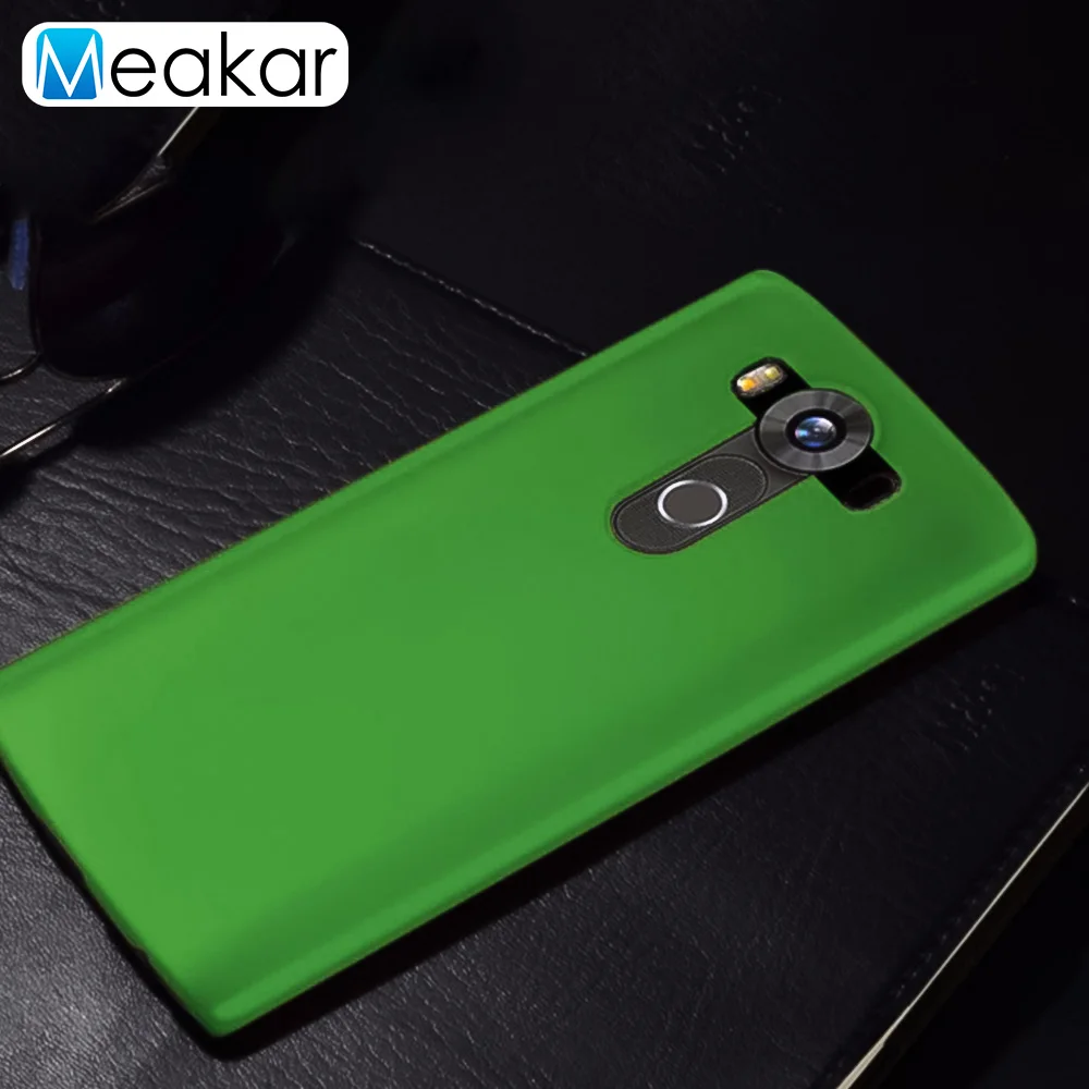 Coque 5.7For Lg V10 чехол для Lg V10 Dual Sim H960 H961 H961n H962 H900 H901 VS990 F600 H968 телефона чехол-лента на заднюю панель - Цвет: green