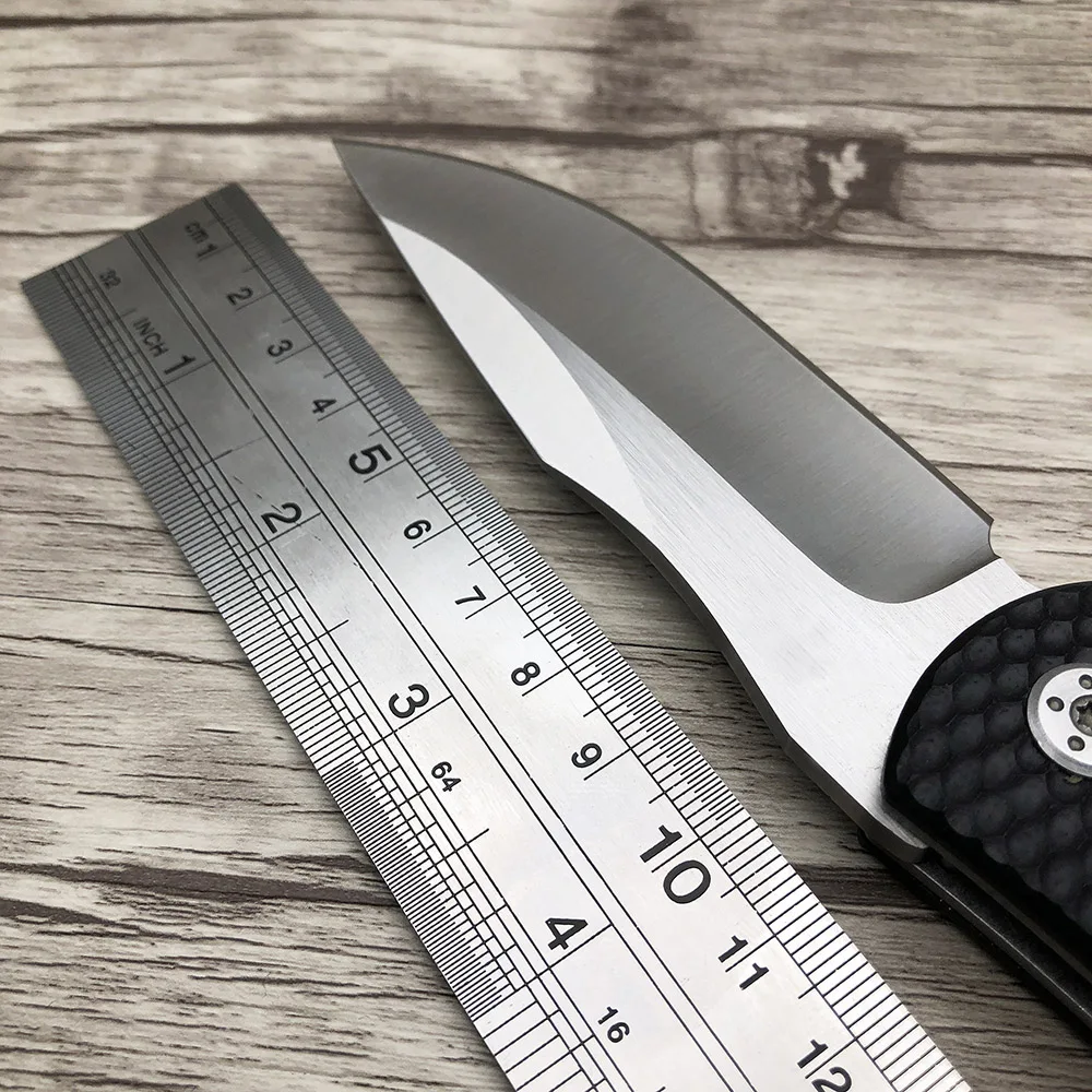ZZSQ ZT0606 тактический складной нож 8cr13mov лезвие G10 деревянная ручка для кемпинга выживания карманные ножи шарикоподшипник Открытый Инструменты