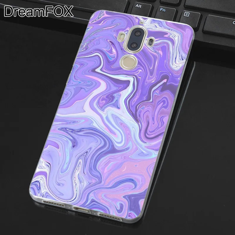 DREAMFOX L593 мраморный Мягкий силиконовый чехол из ТПУ для huawei mate Nova 2 9 10 20 30 Lite Pro Plus |