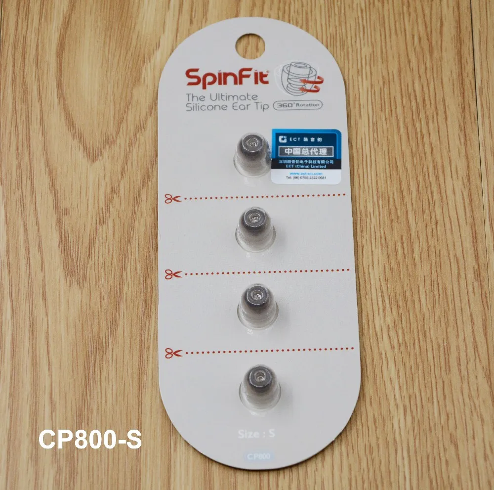 1 пара(2 шт.) Оригинальные наушники-вкладыши SpinFit CP100 CP800 CP220 CP240 патентованный силиконовый наушник инновационная технология