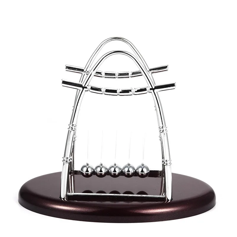 Новый дизайн Newtons Колыбель весёлые стальные балансирующие шарики Физика Наука