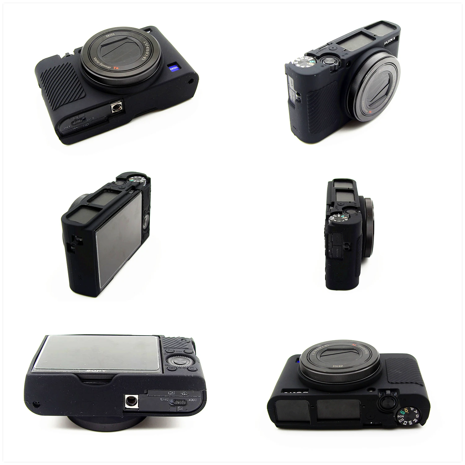 Резиновый силиконовый чехол для камеры Sony RX100 III IV V M3 M4 M5 RX100M3 RX100M4 RX100M5|case rx100|camera case