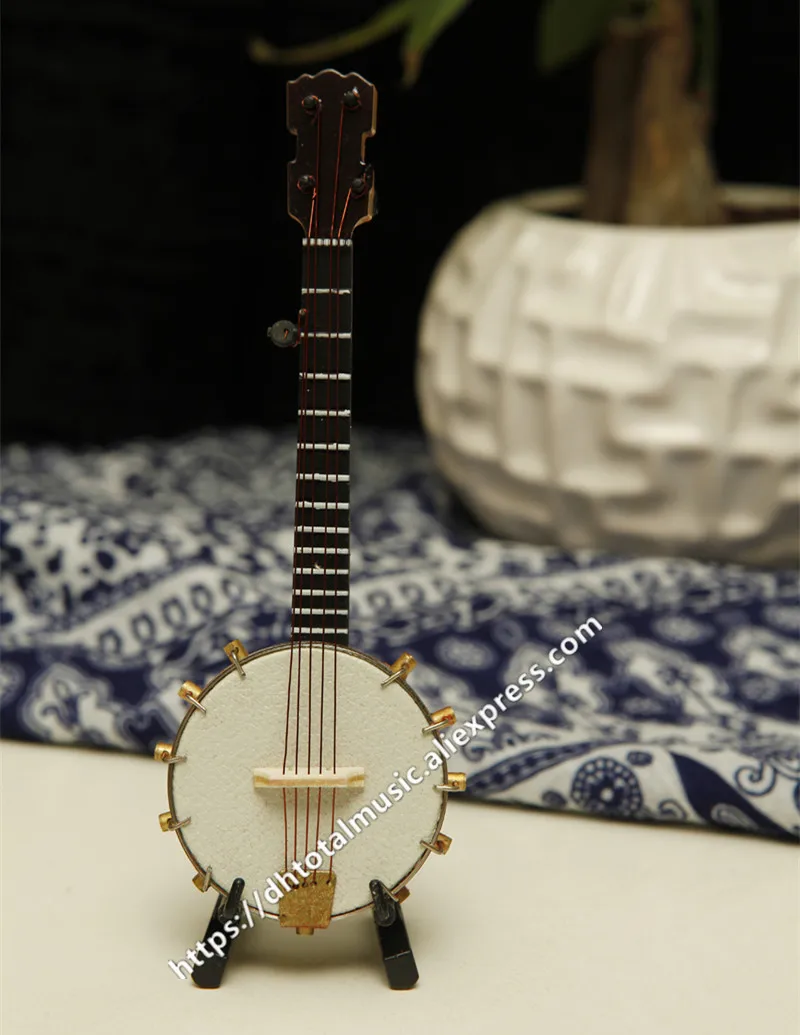 Миниатюрная модель Banjo Dh мини музыкальный инструмент аксессуары для кукольного