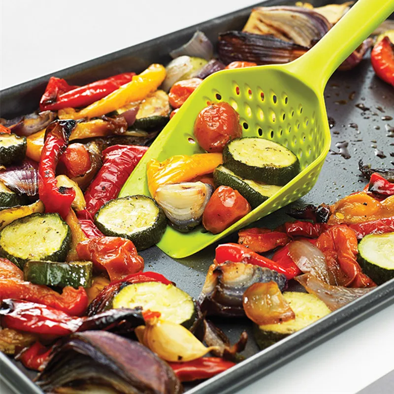 Ложка-дуршлаг для слива овощей | Дом и сад