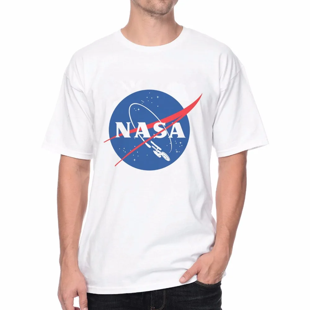 НАСА ENTERPRISE 09337 Печати С Коротким Рукавом мужская Футболка|men t-shirt|t-shirt ment-shirt t-shirt |