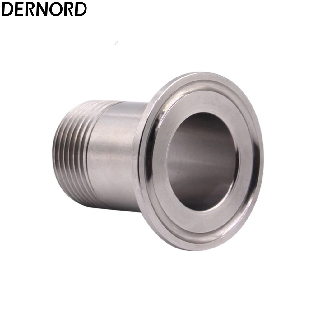 DERNORD 1 &quotDN25 NPT санитарно резьбовые фитинги для труб OD 50 5 мм наконечник 5&quot тройной