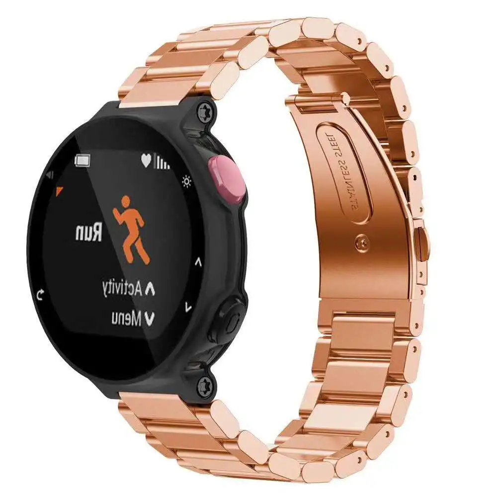 Ремешок для часов из нержавеющей стали Garmin Forerunner 235/630/620/735 мужской/женский
