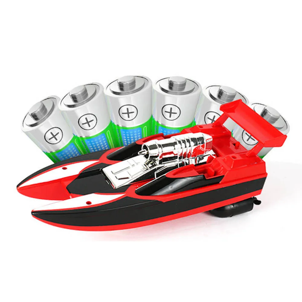 Радиоуправляемая скоростная лодка с двойным двигателем радиоуправляемая