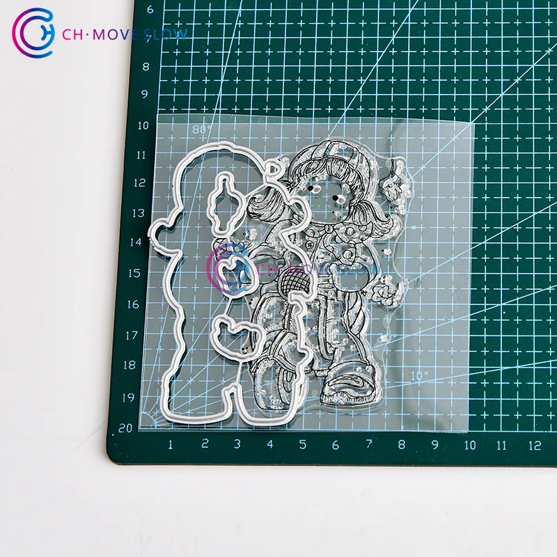 Автомобильные металлические штампы и CH Battery для девушек сделай сам скрапбукинг