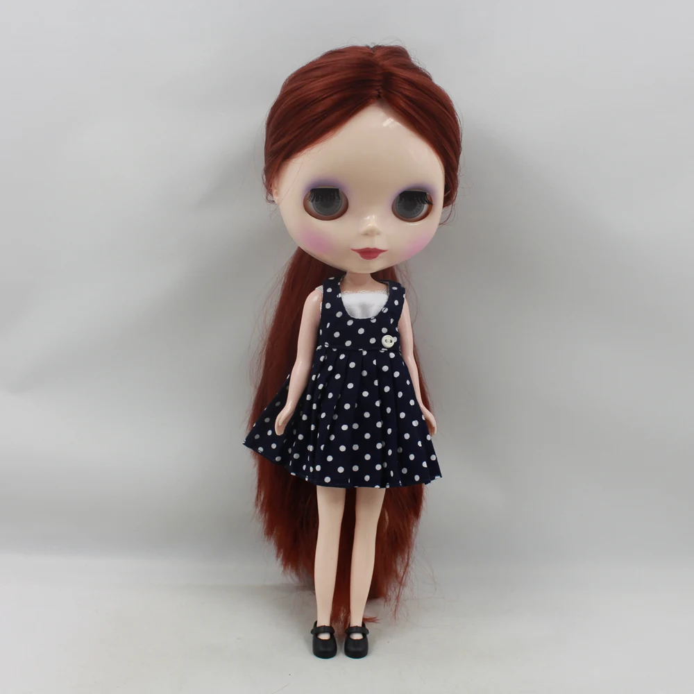 Blyth кукла icy licca 300BL9388 без челки/бахромы Bown темно-красные волосы 1/6 30 см нормальное тело Подарочная игрушка
