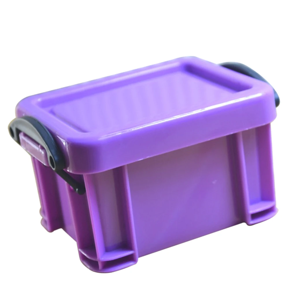 Пластиковая коробка для хранения конфетных цветов коробки с защелкой поделок